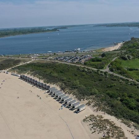 Strandbungalows Vrouwenpolder Exteriér fotografie