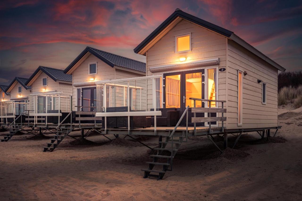 Strandbungalows Vrouwenpolder Exteriér fotografie